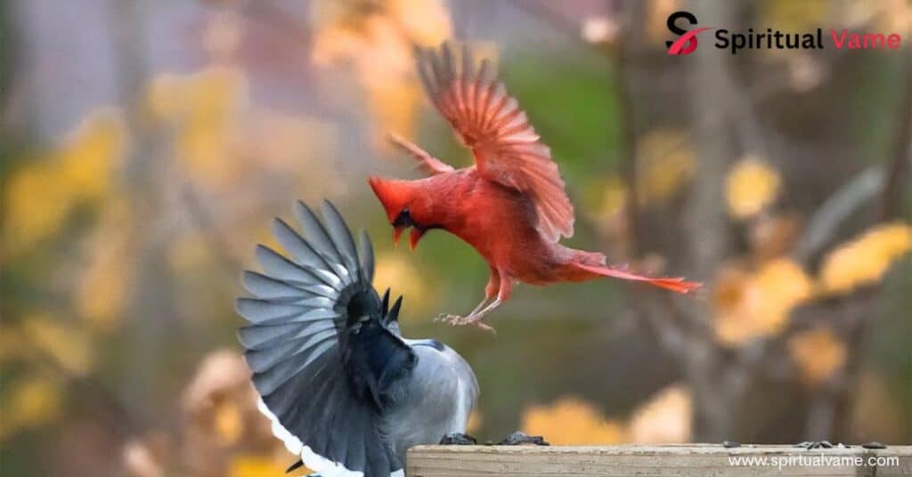 Robin vs Cardinal Are Mind Blowing