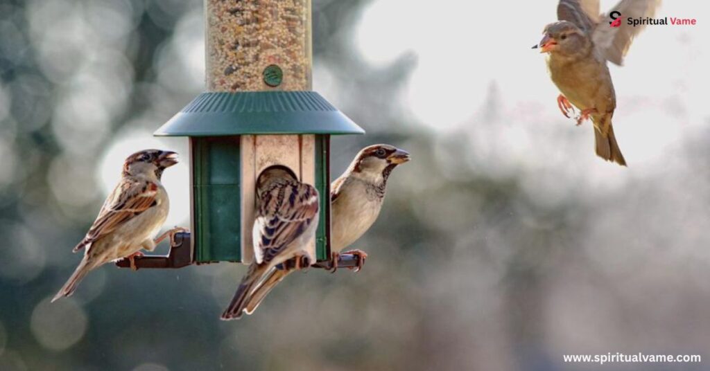 Then how do birds find bird feeders?
