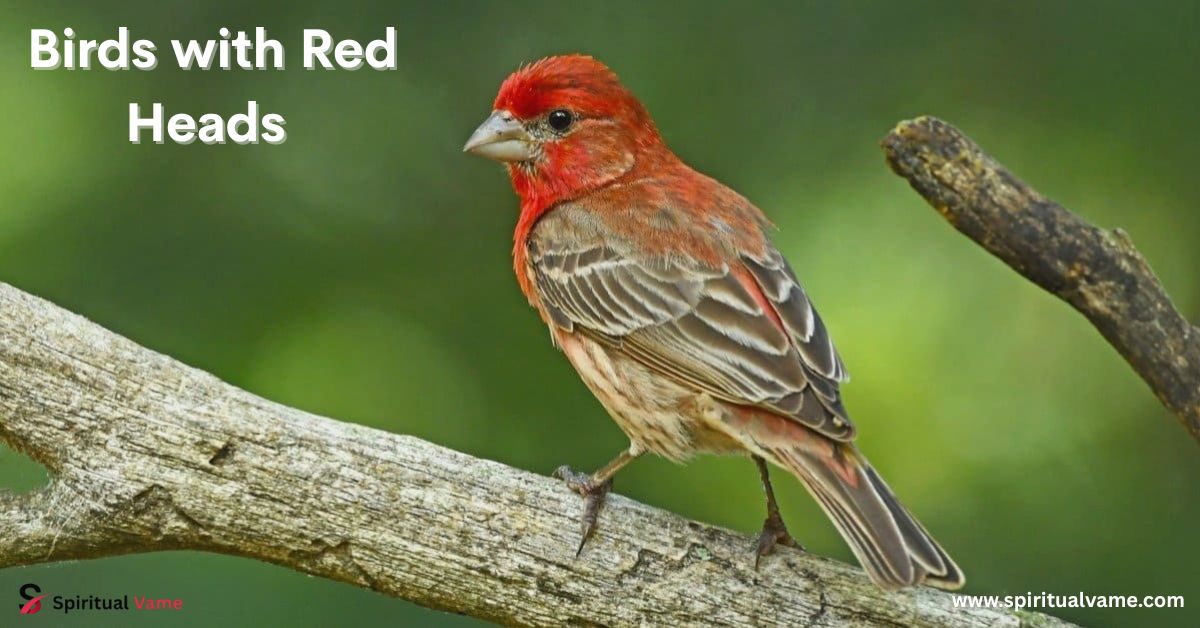Birds with Red Heads